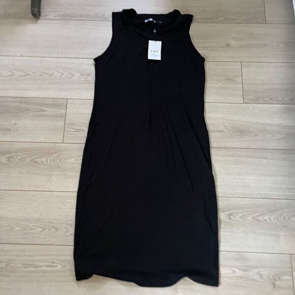 LNA Clothing Nuri Cross Front Dress Women's Black Size 2X Classic Evening Preppy - Picture 4 of 8